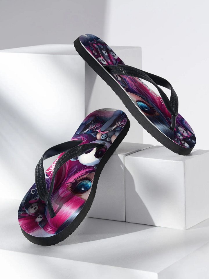 AI Doll Flip-Flops product image (2)
