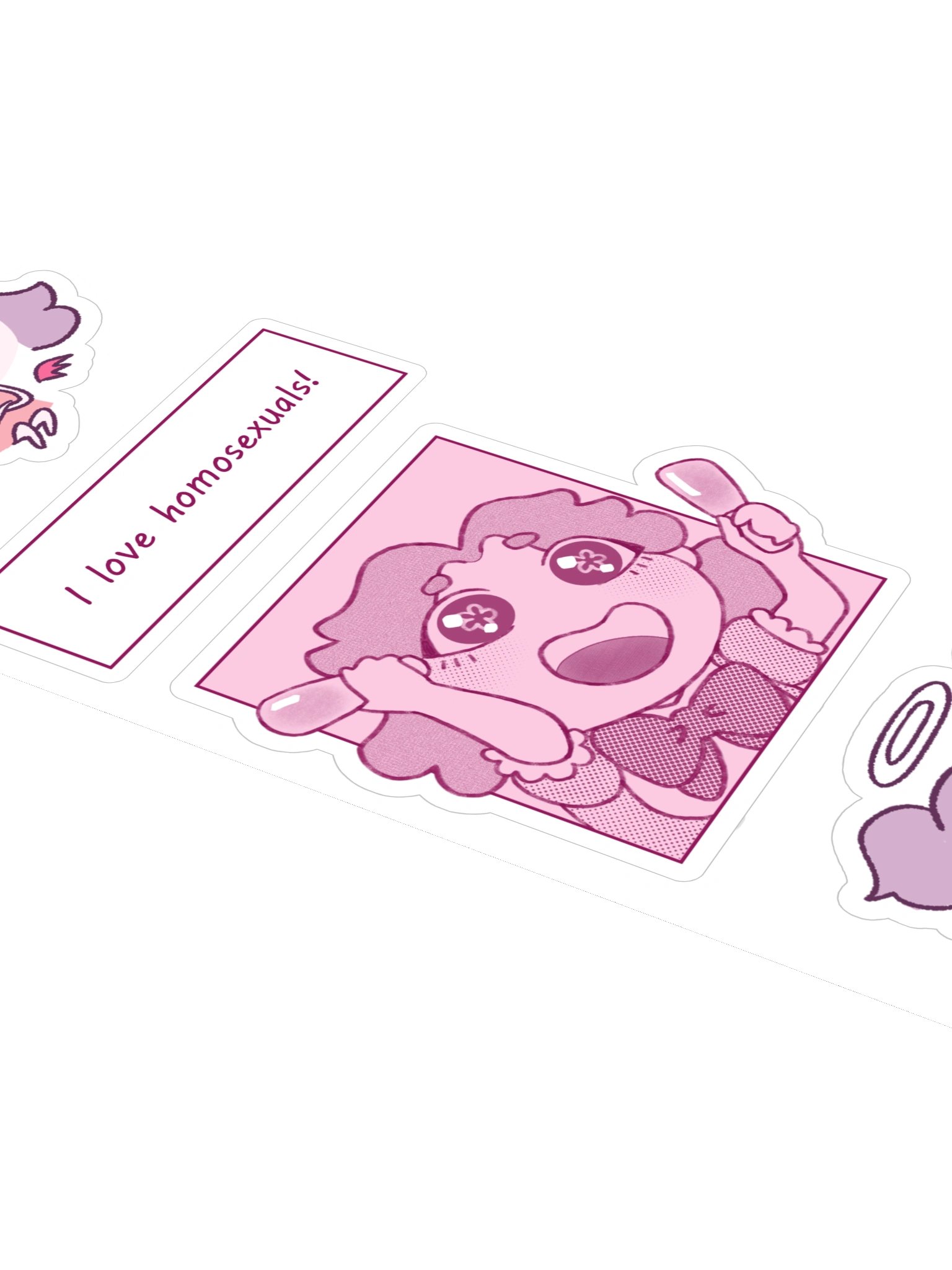 The PINK sticker sheet! Artist Edition product image (4)