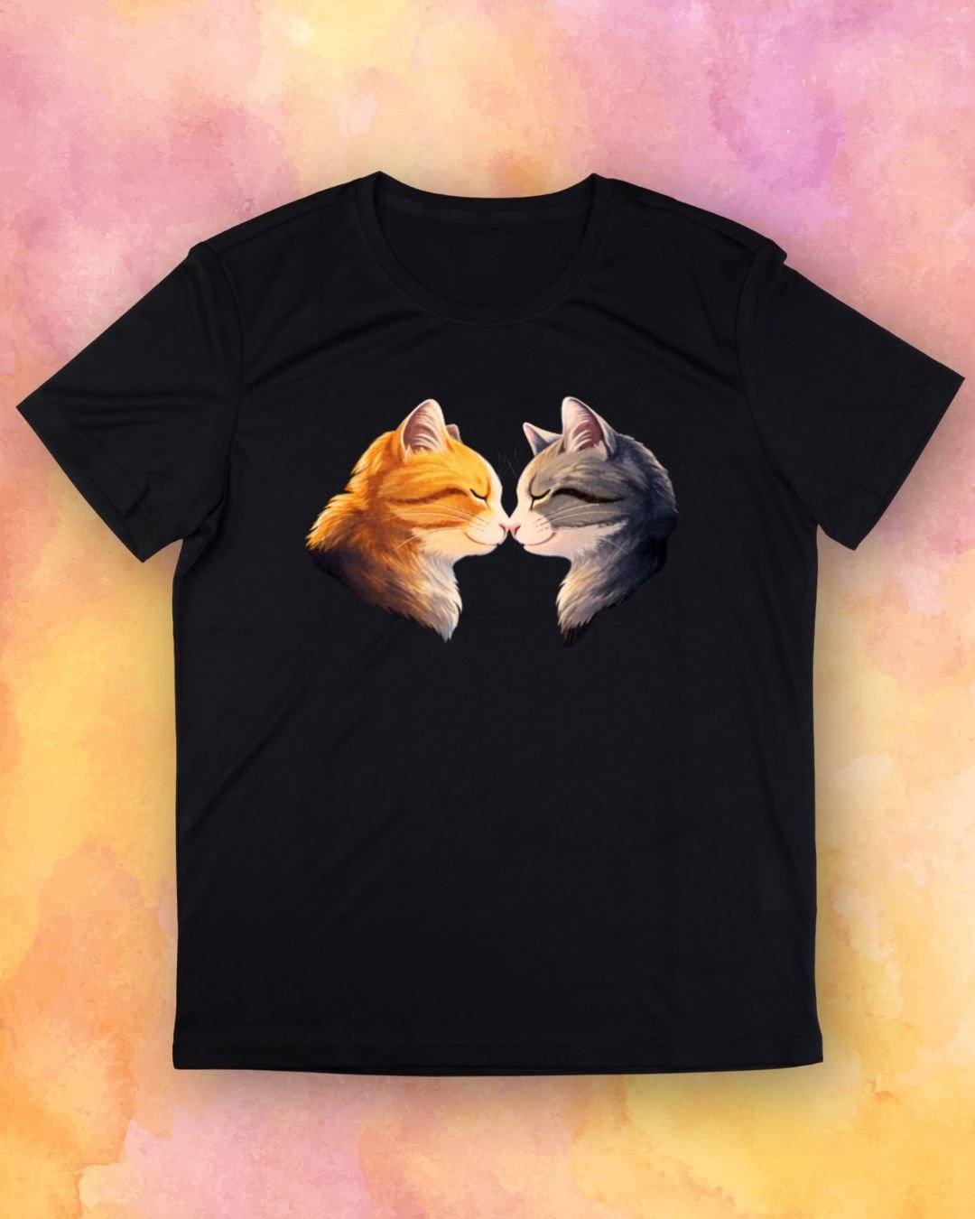 Two Cats Kissing T-Shirt product image (1)