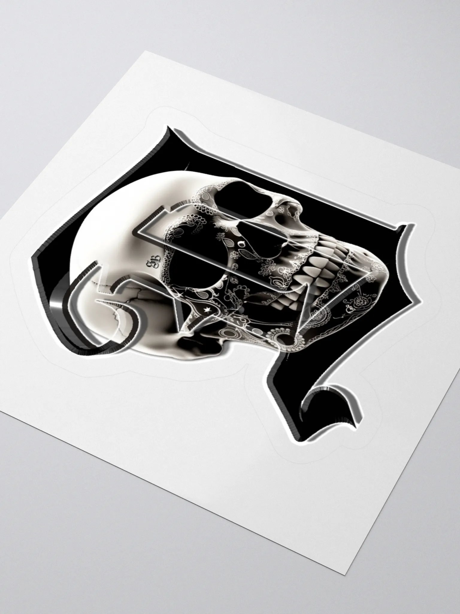 Detroit Skull Sticker product image (12)