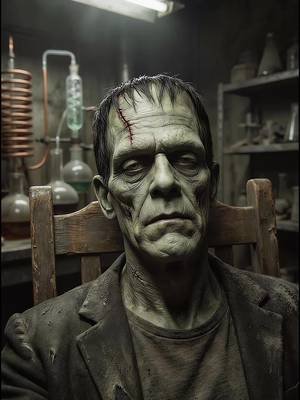 Friday Night Plans. #frankenstein #comedy #fyp #weekend #introvert 
