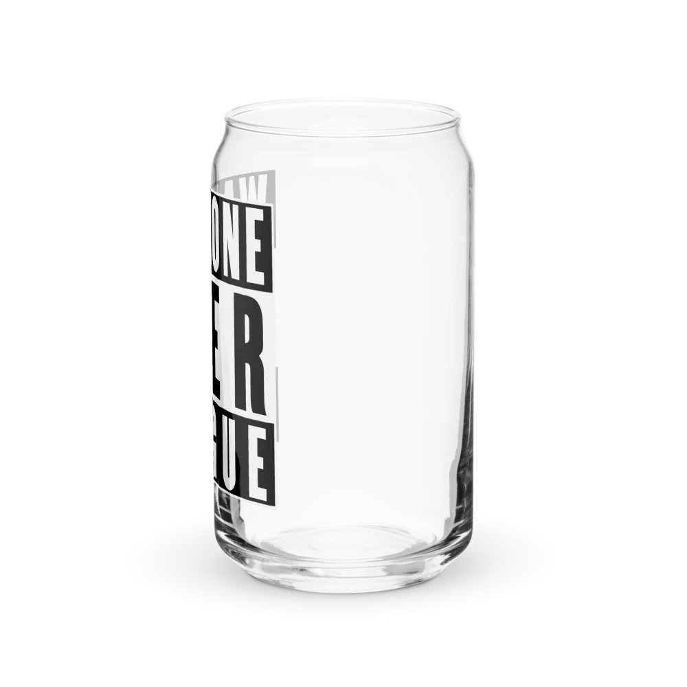 Warzone Beer League (Straight Outta) - Beer Can Glass product image (9)