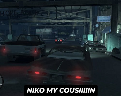 NIKO MY COUSIIIIIN #grandtheftauto4 #memes #nikobellic #rockstargames #elisnakeattack95