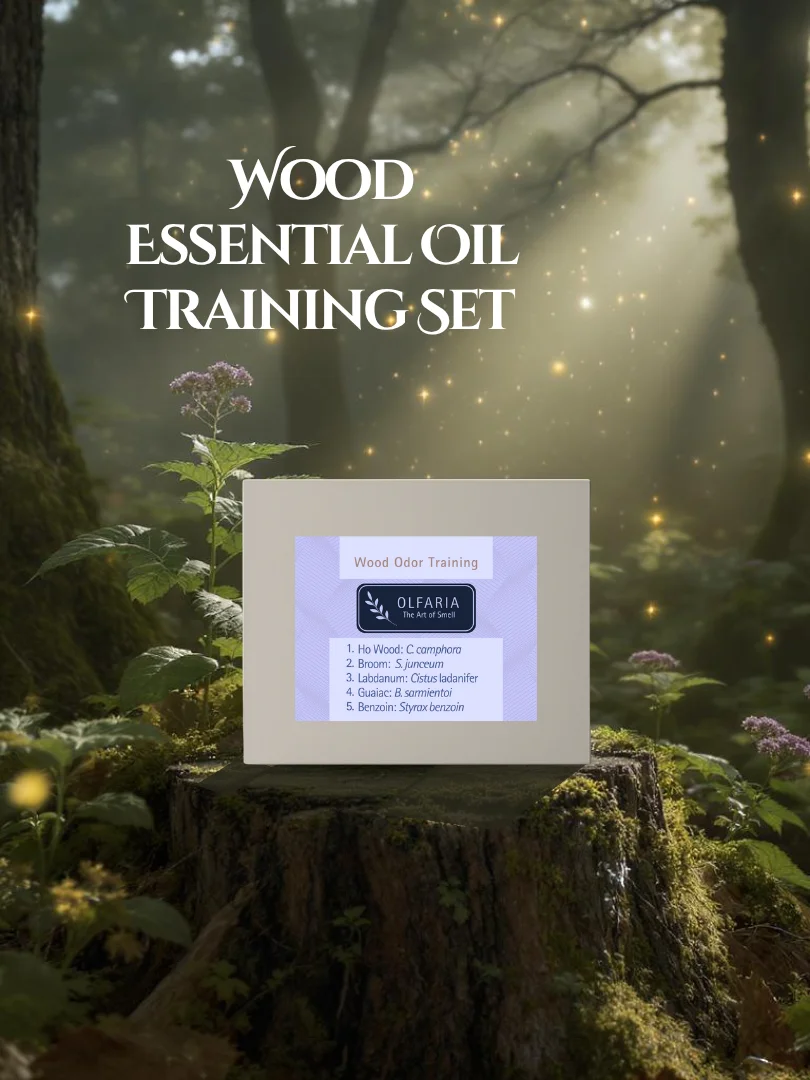 Olfaria Wood Odor Training Kit | 5 Single-Note Essential Oils | Scent Education | Train Your Nose product image (1)