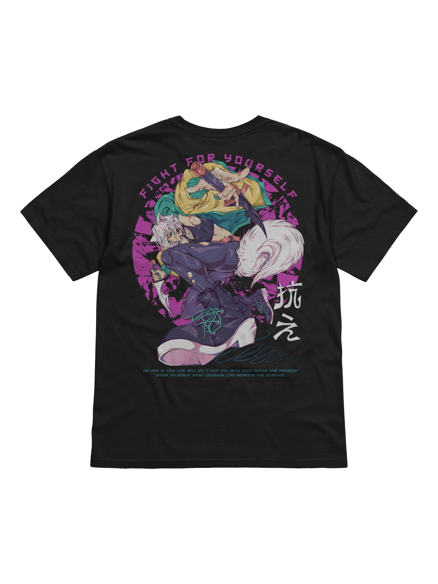 抗え FIGHT [Black Tee] product image (3)