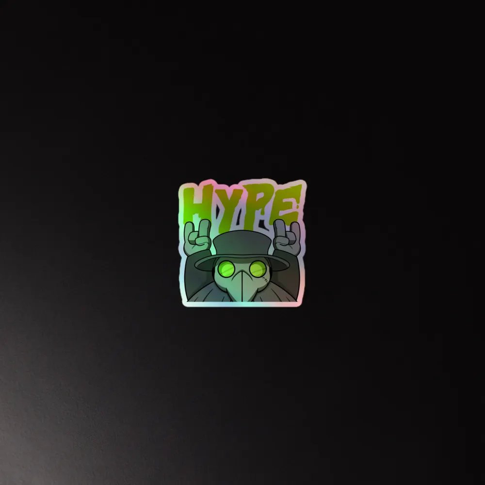 Dr. Hide Hype Holographic Sticker product image (2)