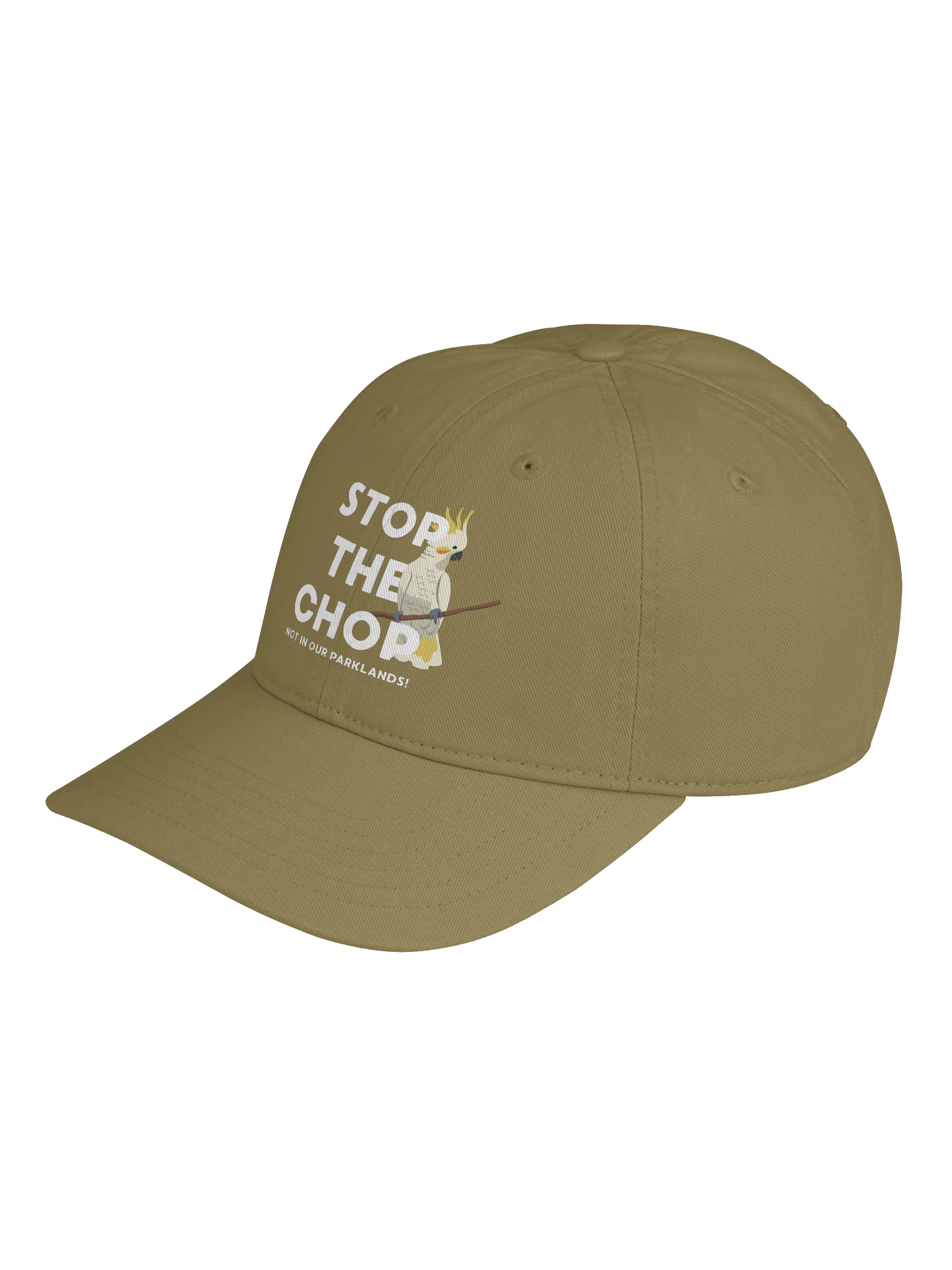 STOP THE CHOP | SC Cockatoo | Unisex | Organic Dad Hat product image (11)