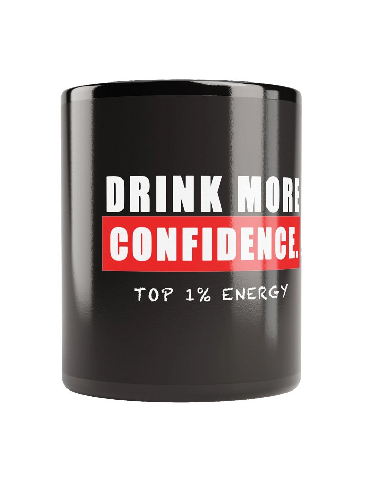 Confidence Mug (Black) product image (1)
