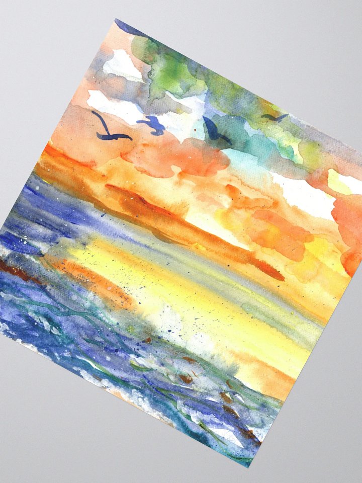 Playful Sea Sticker product image (5)