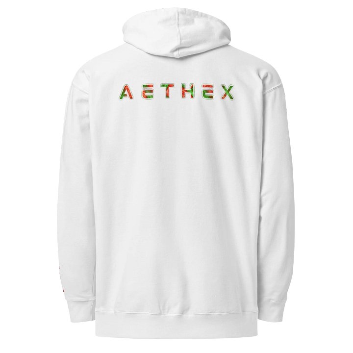 AeThex | Green Abstract Hoodie product image (1)