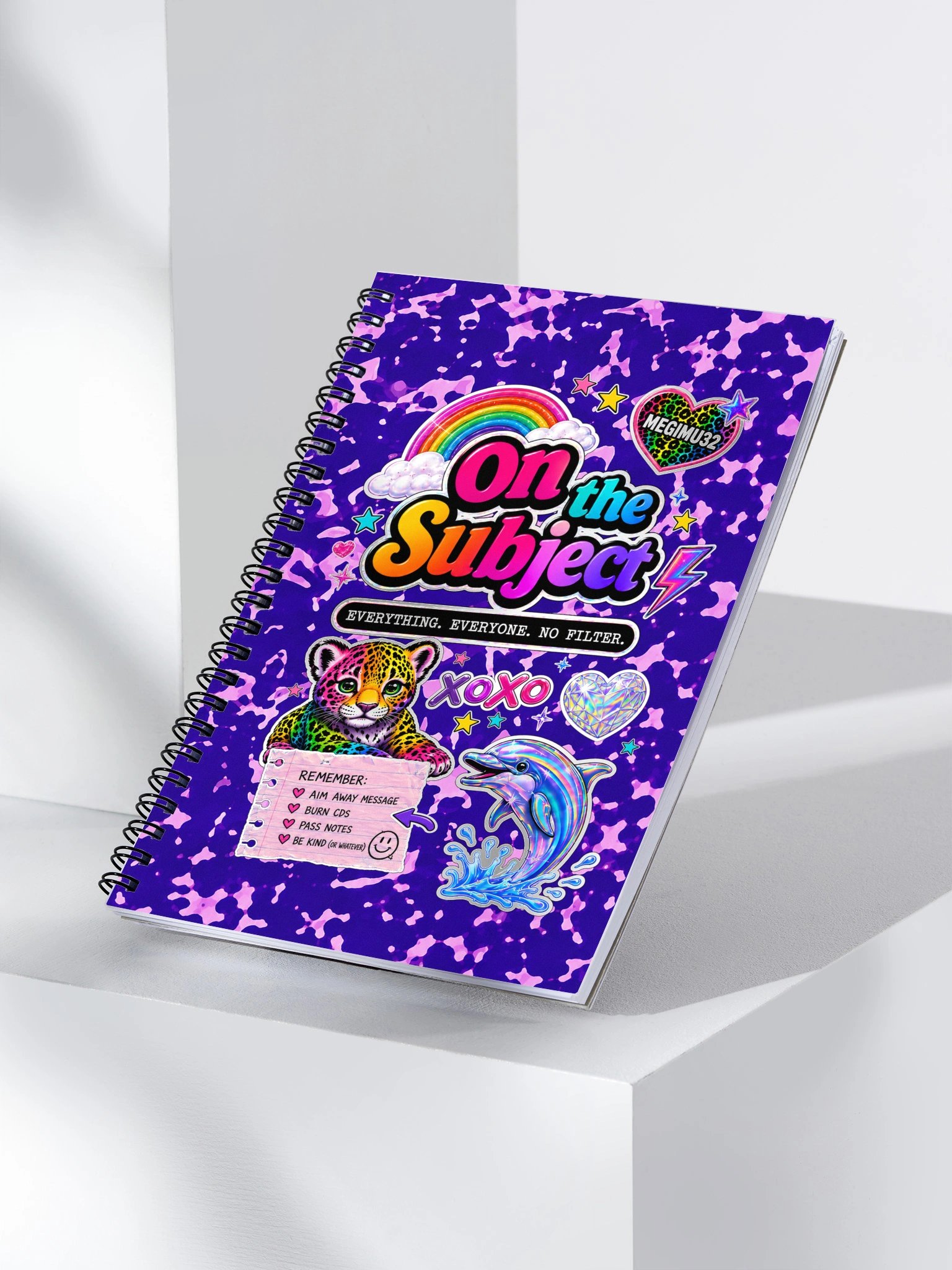 OTS NOTEBOOK RAINBOW product image (3)