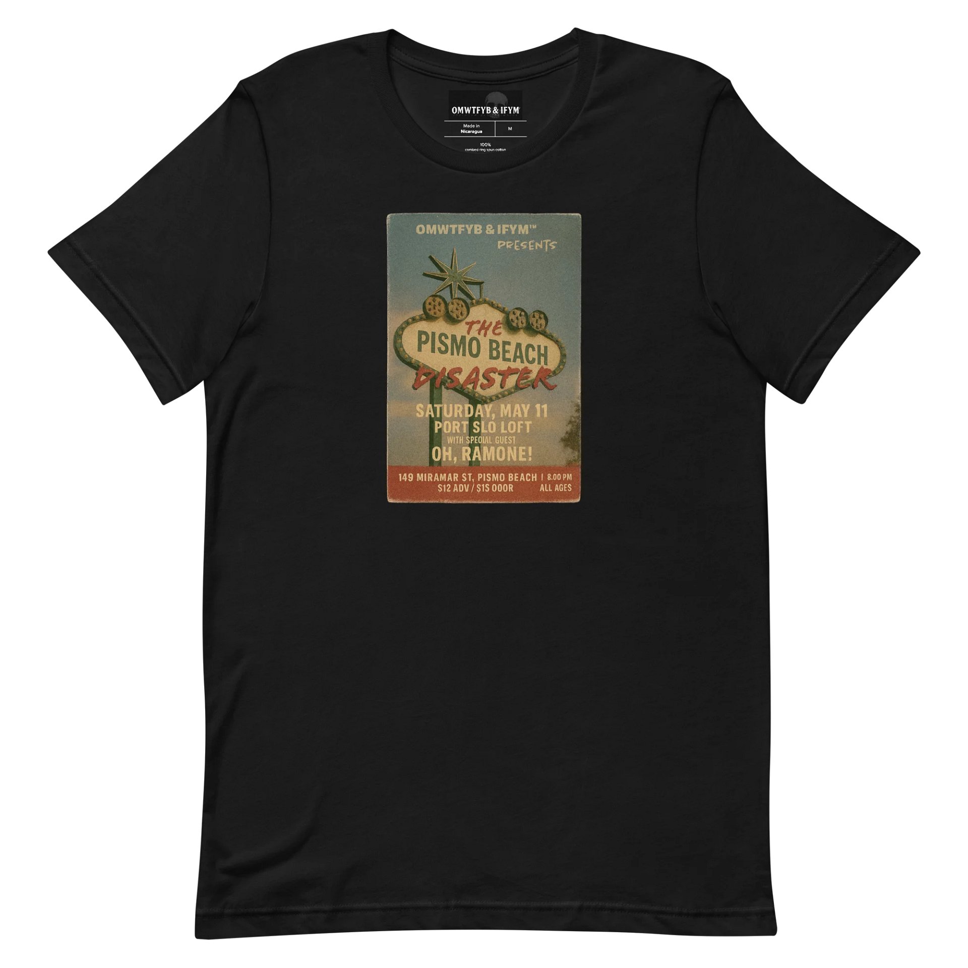 The Pismo Beach Disaster – Vintage Show Flyer product image (6)
