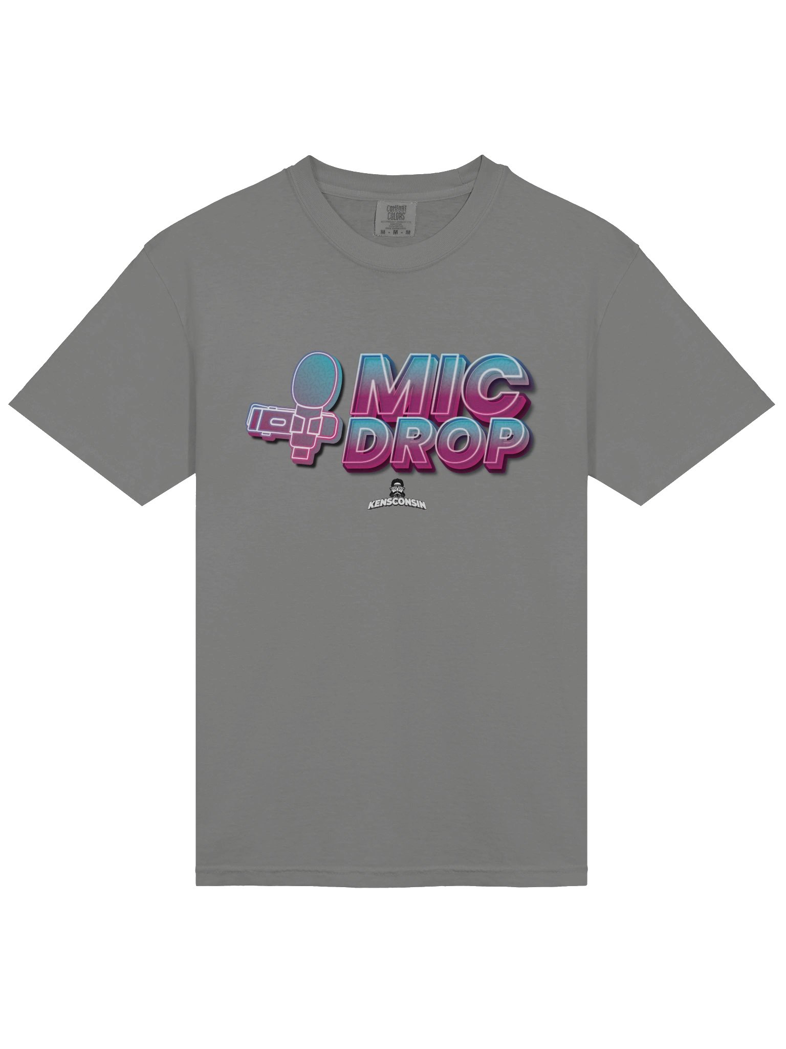 Kensconsin Mic Drop Alternate Logo T-Shirt product image (3)