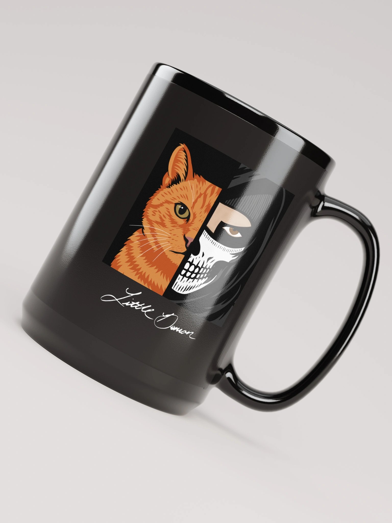 Stewart Liam Split Face Black Mug product image (4)