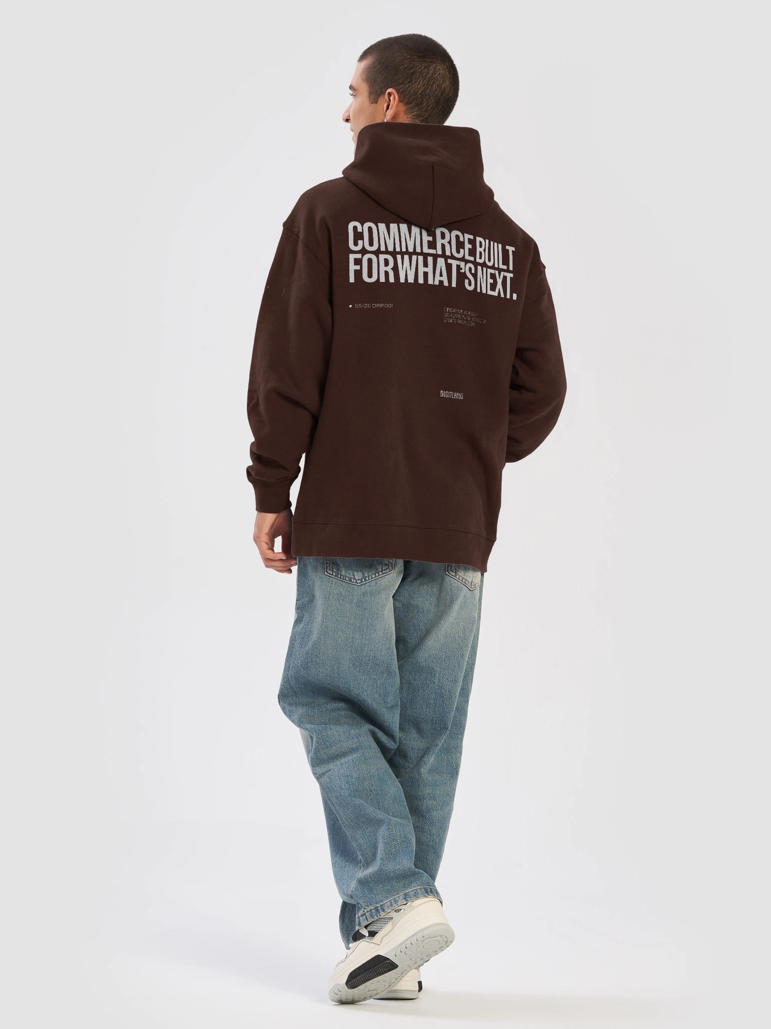 DigitlHaus Hoodie Oversized - Chocolate product image (1)