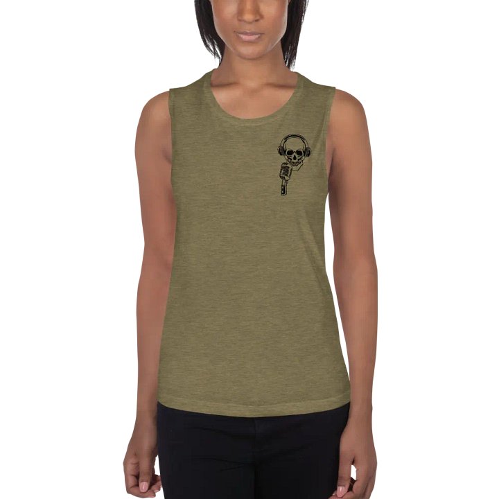 Death Calls Skull Logo Tank product image (1)