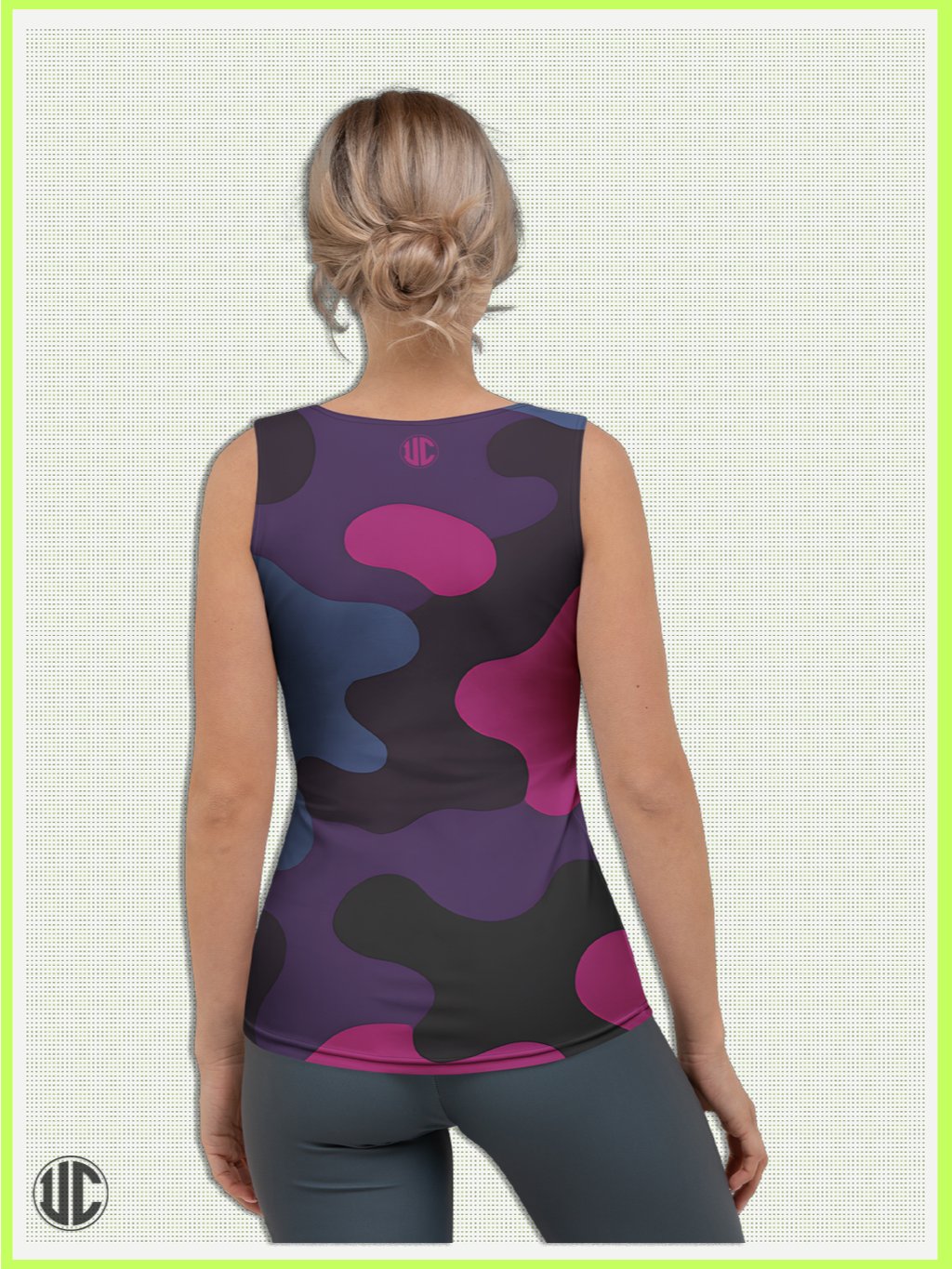 Kat’s Urban Camo – Women’s Tank Top product image (2)