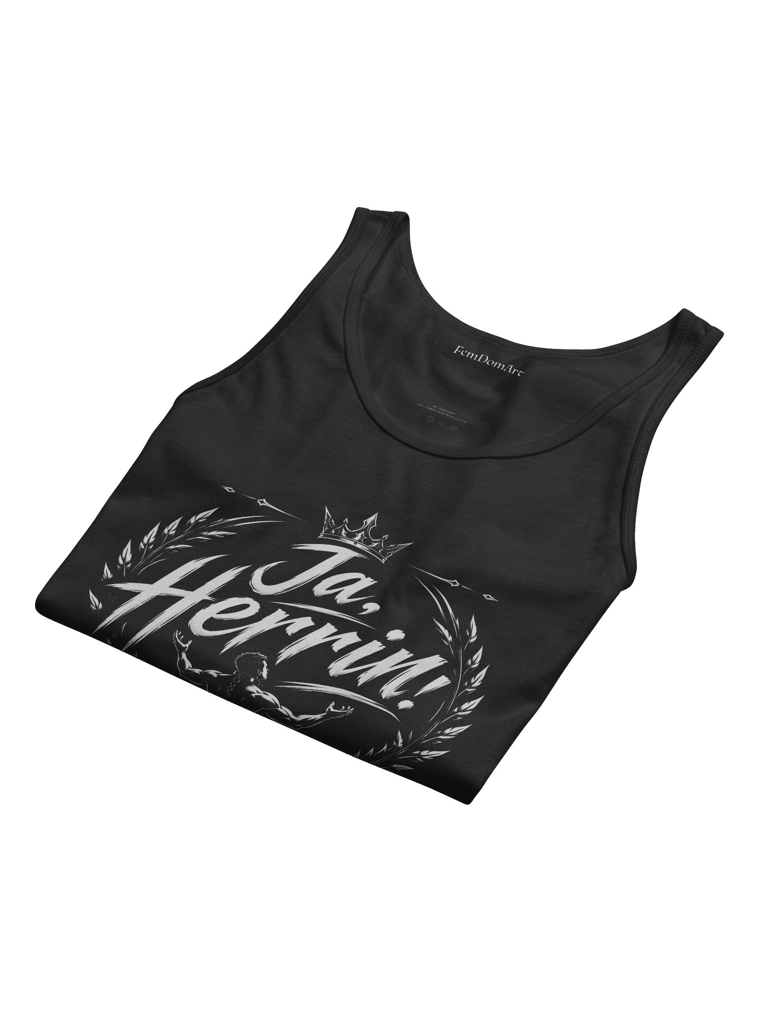 Ja, Herrin! – Geboren, um zu dienen | Dominantes Jersey Tank Top product image (10)