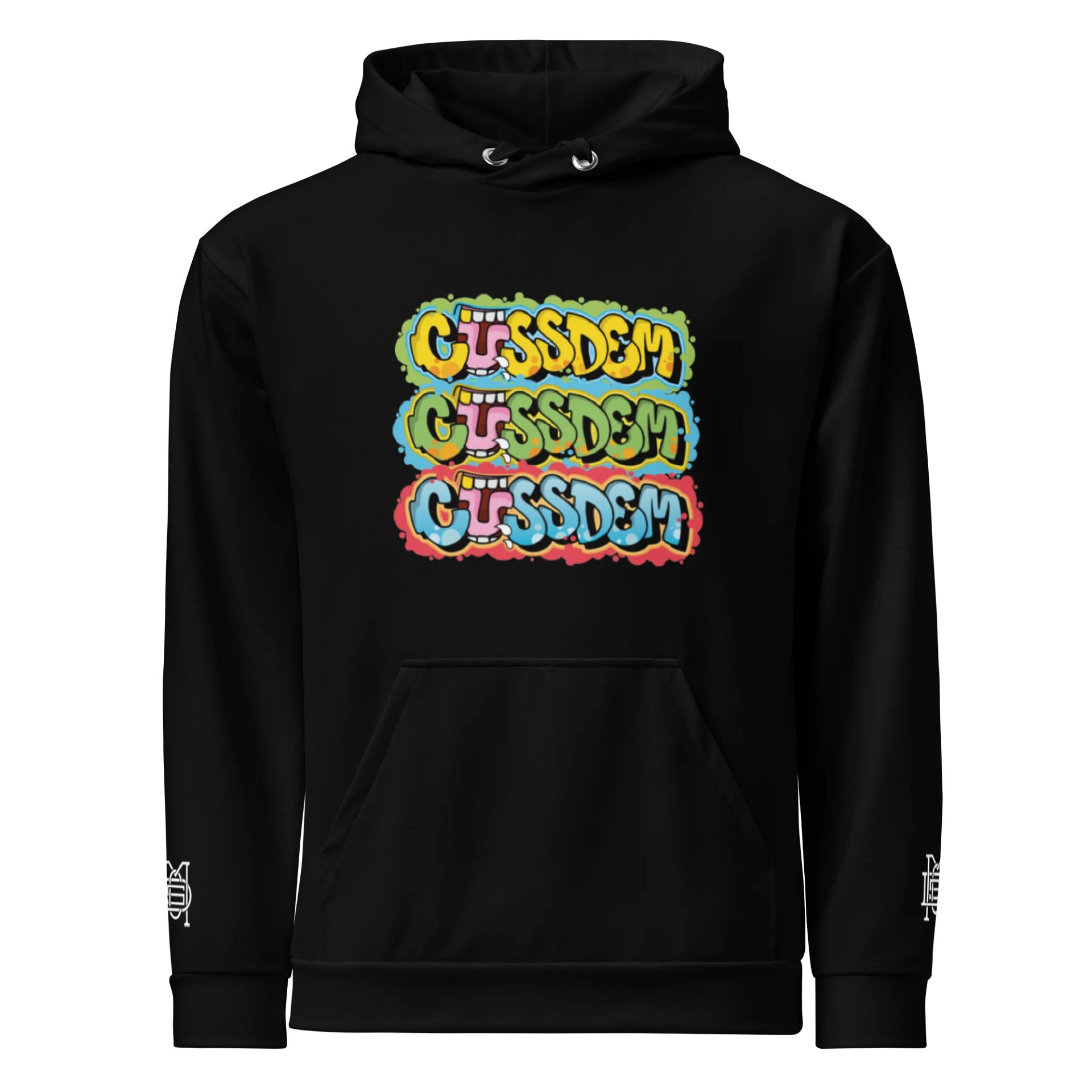 CUSSDEM Graffiti Trip Hoodie product image (1)