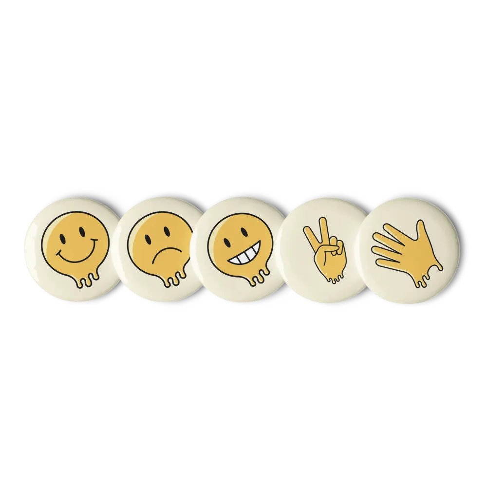 Melting Smiles Pin Set product image (1)