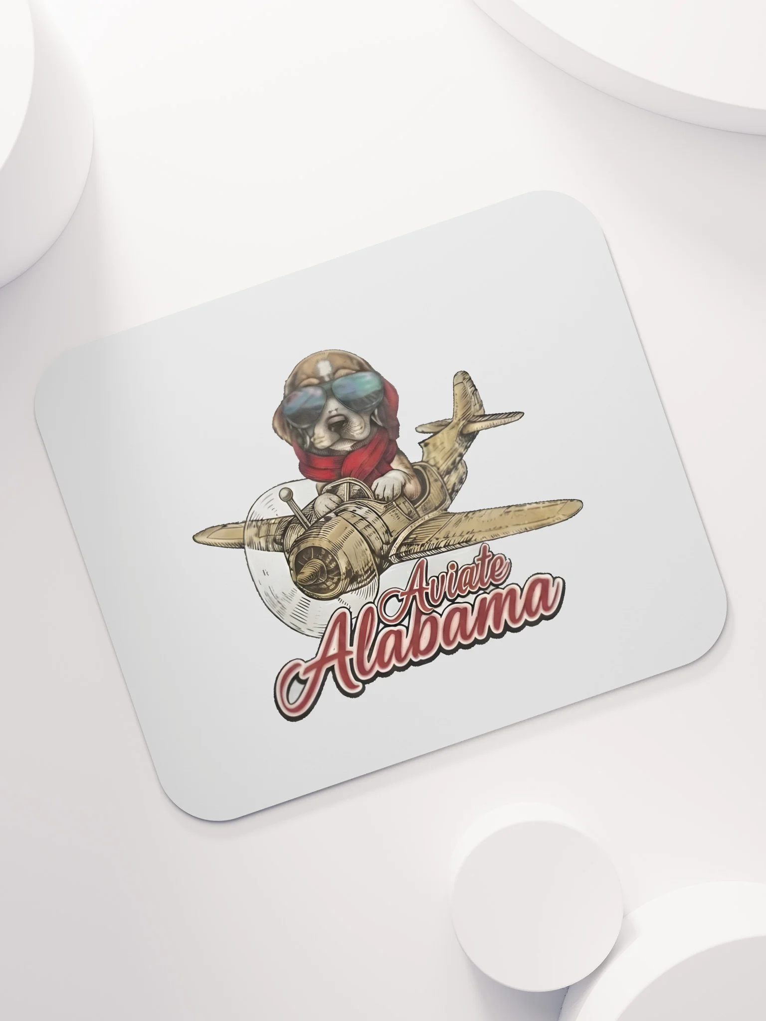 Aviate Alabama Dog Aviator Mouse Pad product image (7)
