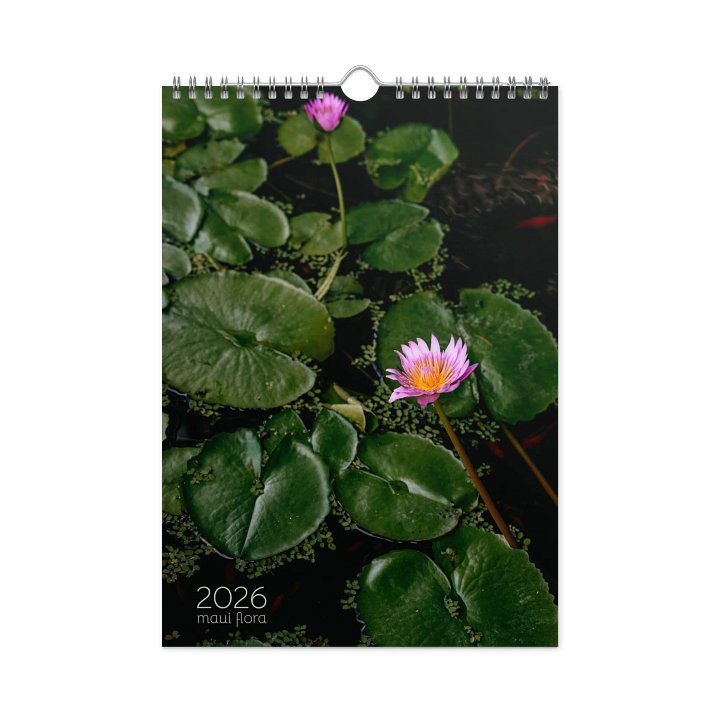 2026 Maui Flora Calendar - Photography by Kayla x Ruble product image (1)