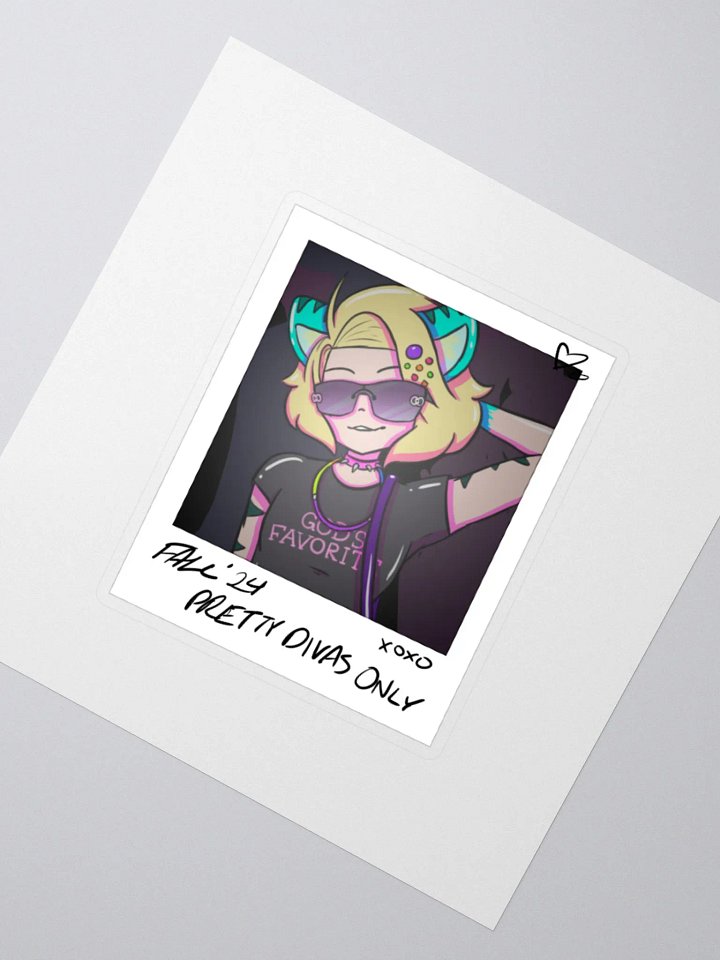 Zak Not Kyle 2.0 Polaroid Flash Sticker product image (6)