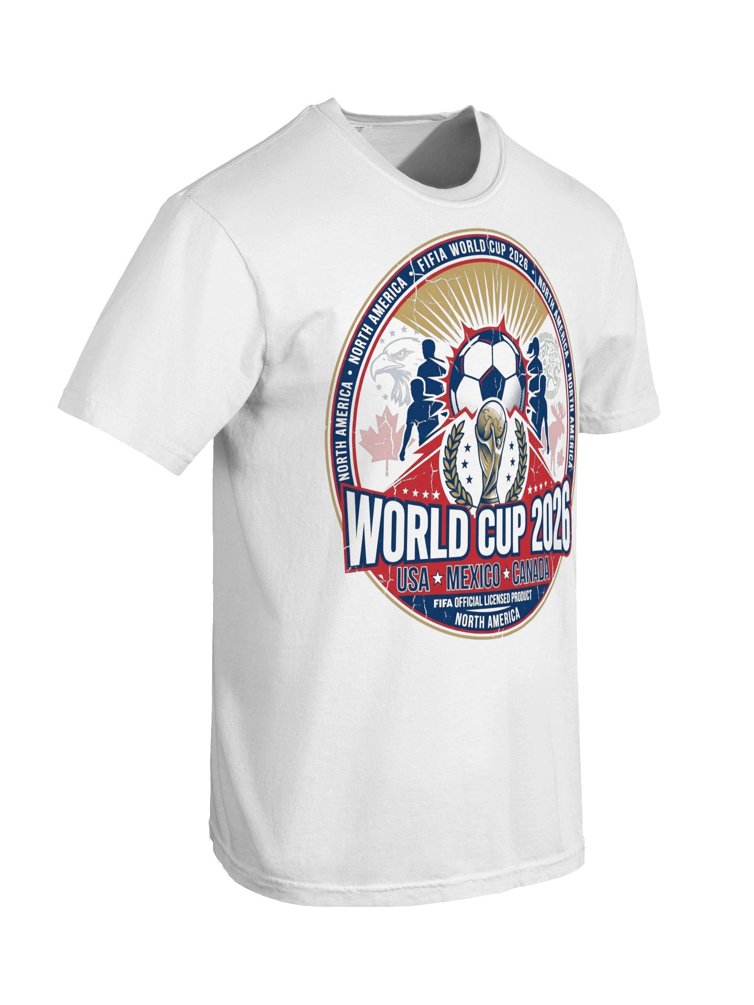 FIFA World Cup 2026 Official Logo T-Shirt – USA, Mexico, Canada product image (3)