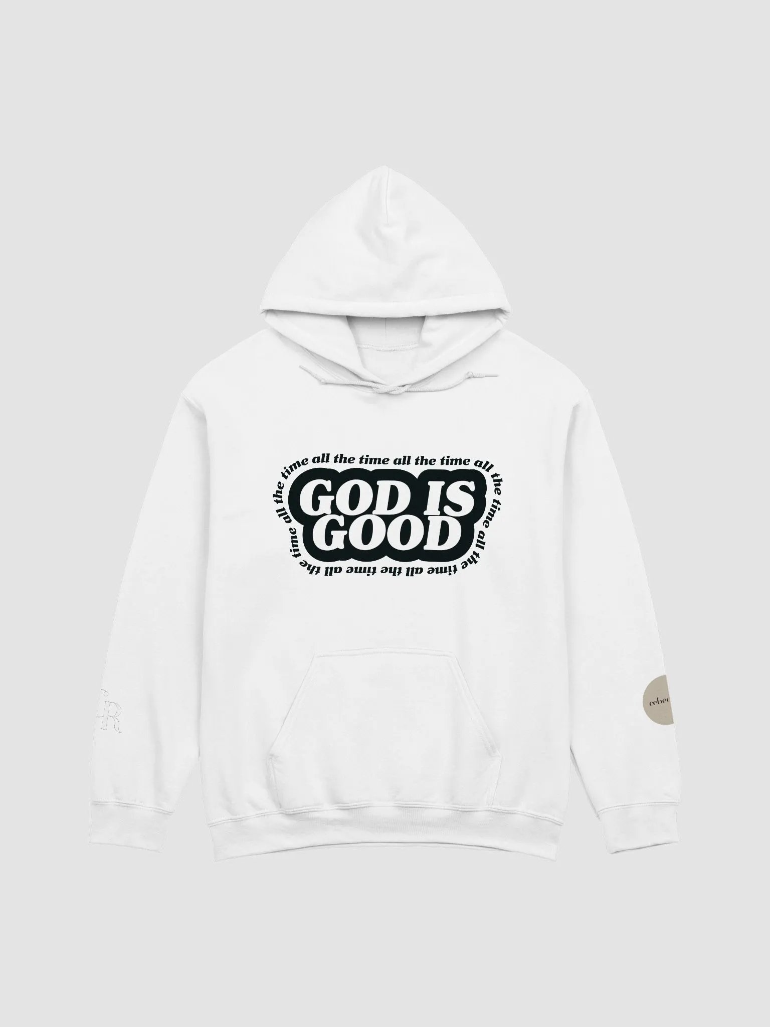WHITE Good is Good Hoodie product image (1)
