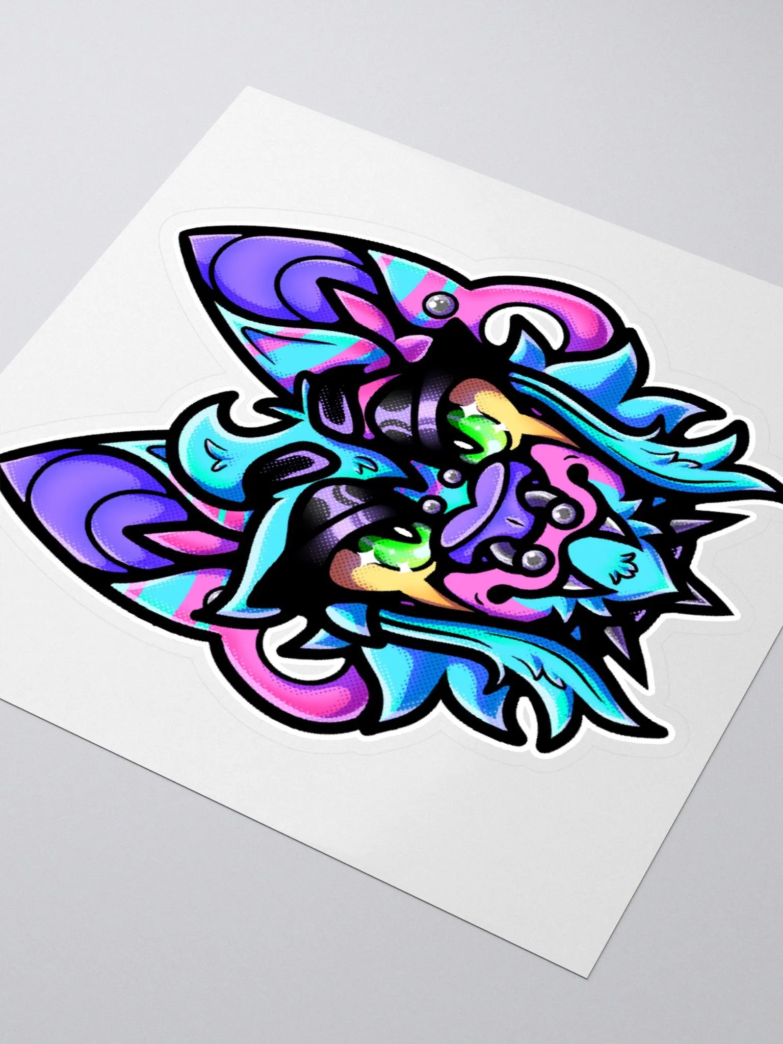 MatchaEXE Symmetrical Icon Sticker product image (7)