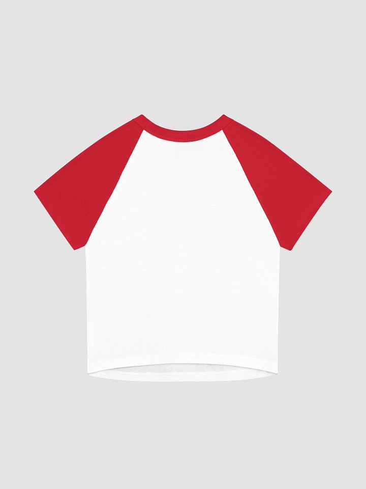 Jozzer Baseball Logo - Raglan Crop [Red] product image (2)