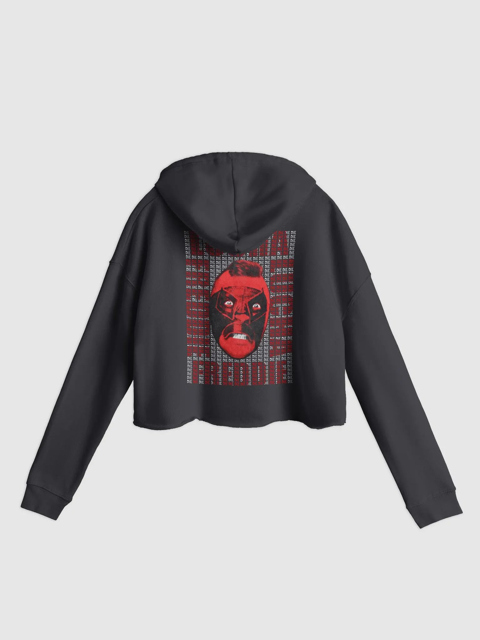 Repeat Face FredDIE crop hoody product image (2)
