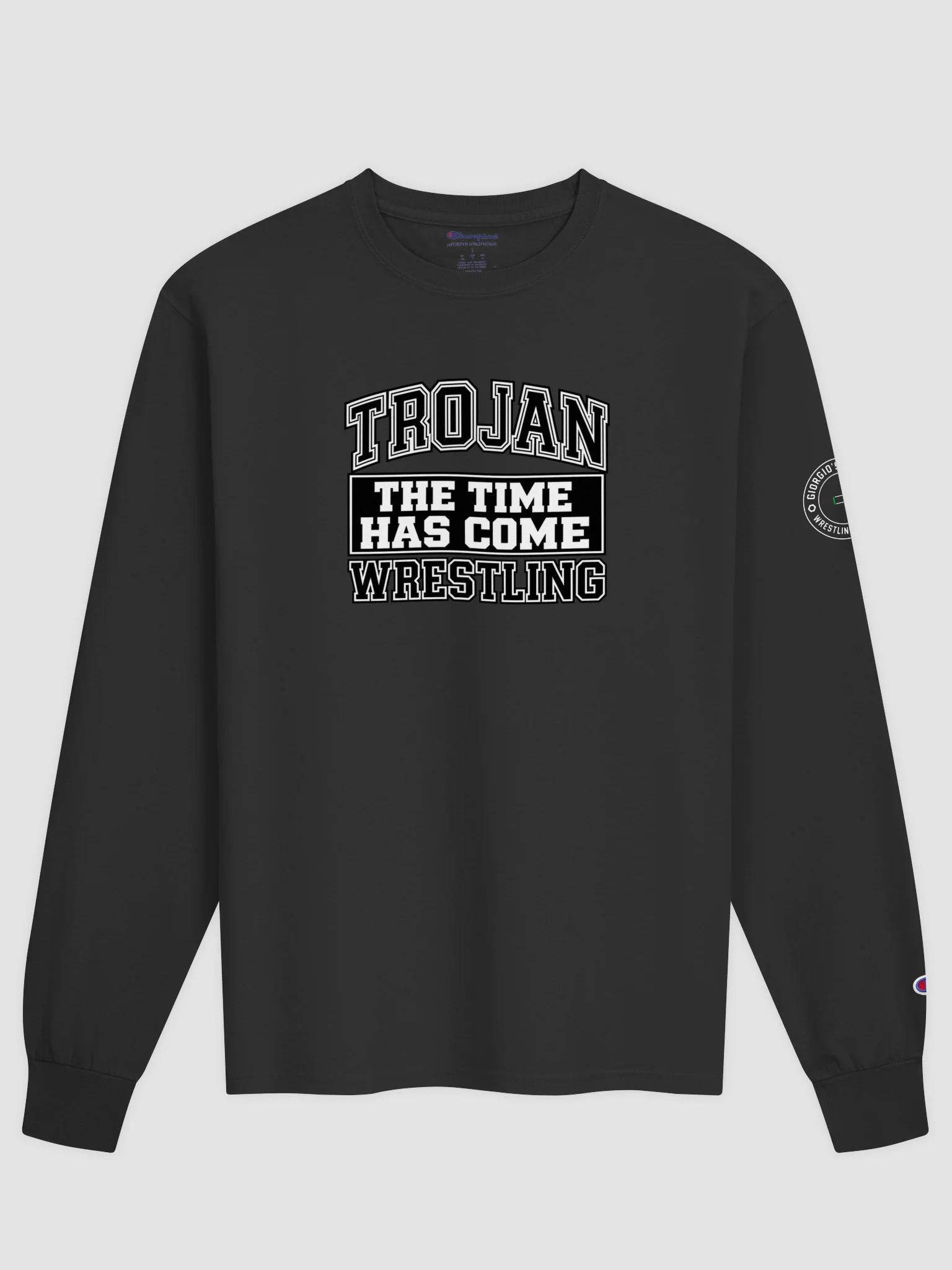 Trojan Wrestling Champion Long Sleeve product image (1)