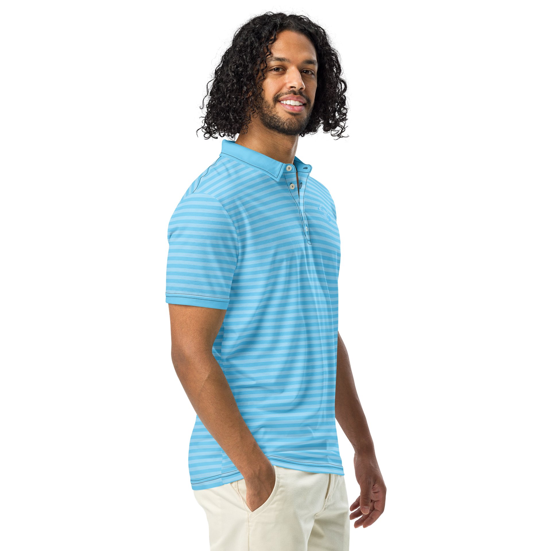 Blue Stripped Polo product image (1)