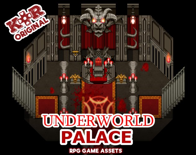 KR Underworld Palace Tileset for RPGs product image (1)