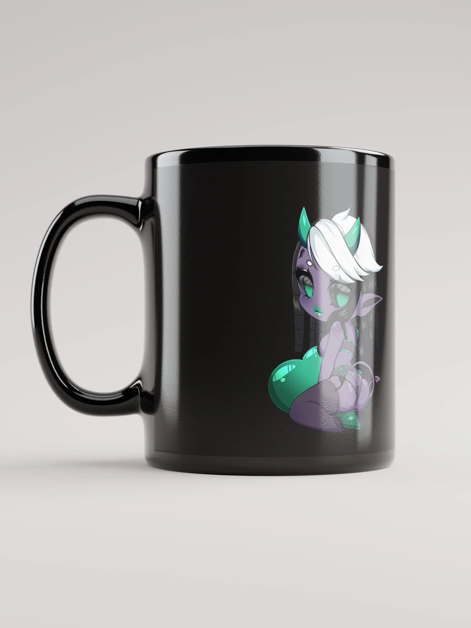 Kimical Pinup Mug Solid Black (2024) product image (6)