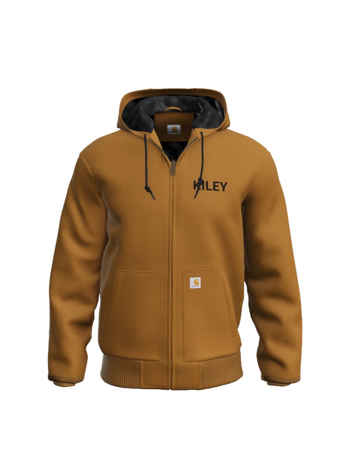 KILEY Men's Carhartt Loose Fit Washed Duck Insulated Active Jac product image (1)