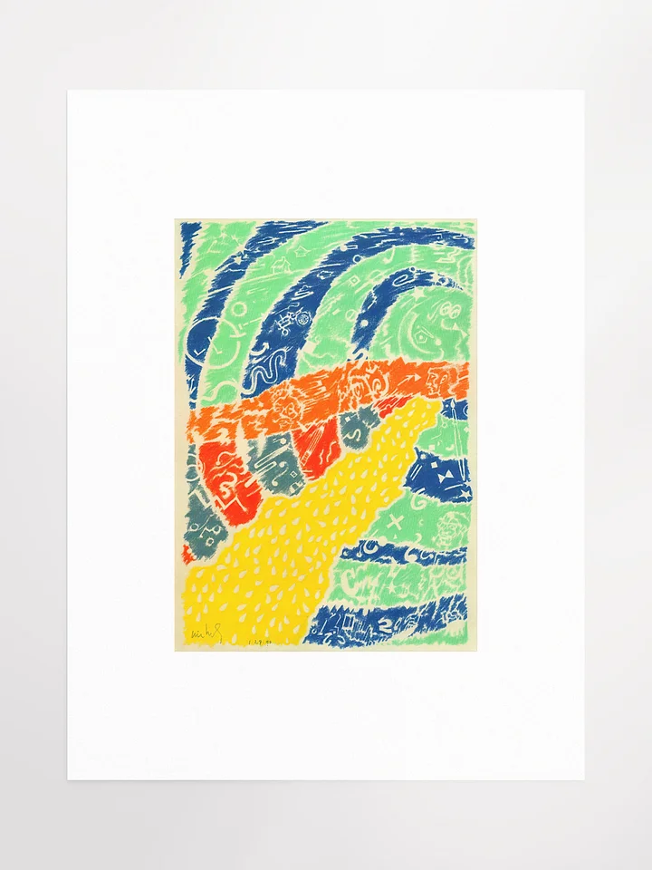 Abstract with Tractor 01.29.90 Print product image (2)