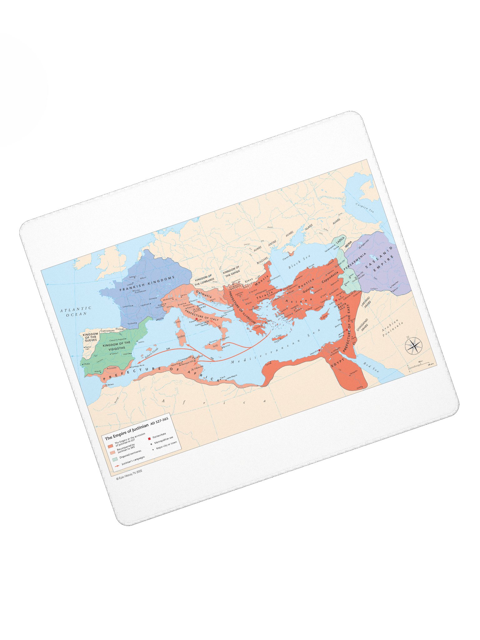 Empire of Justinian - Gaming Mouse Pad product image (7)