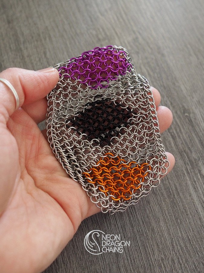 Chainmaille Fidget Fabric / Halloween product image (5)