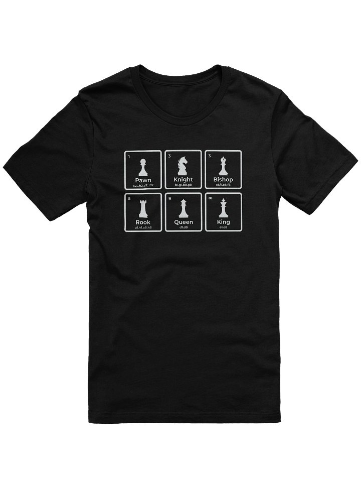 Chess Periodic Table T-shirt product image (1)