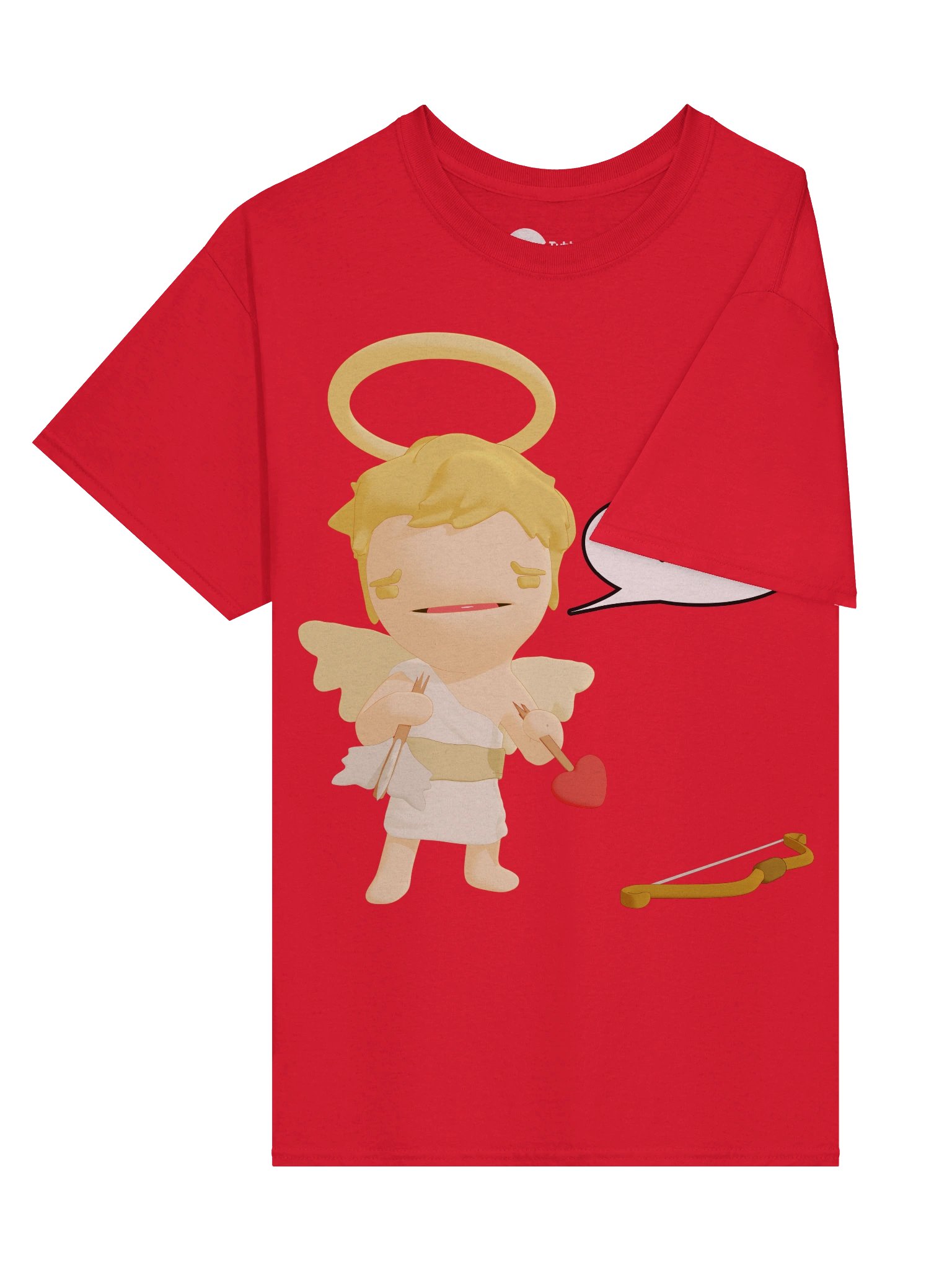 Disgusted Cupid Gildan Heavyweight T-Shirt product image (27)