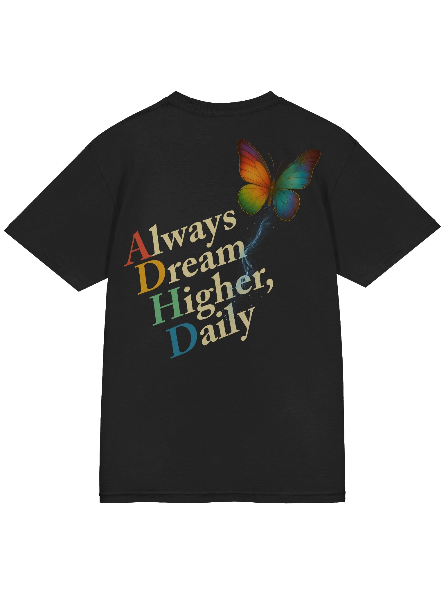 Always Dream Higher, Daily Butterfly Cotton Tee product image (29)