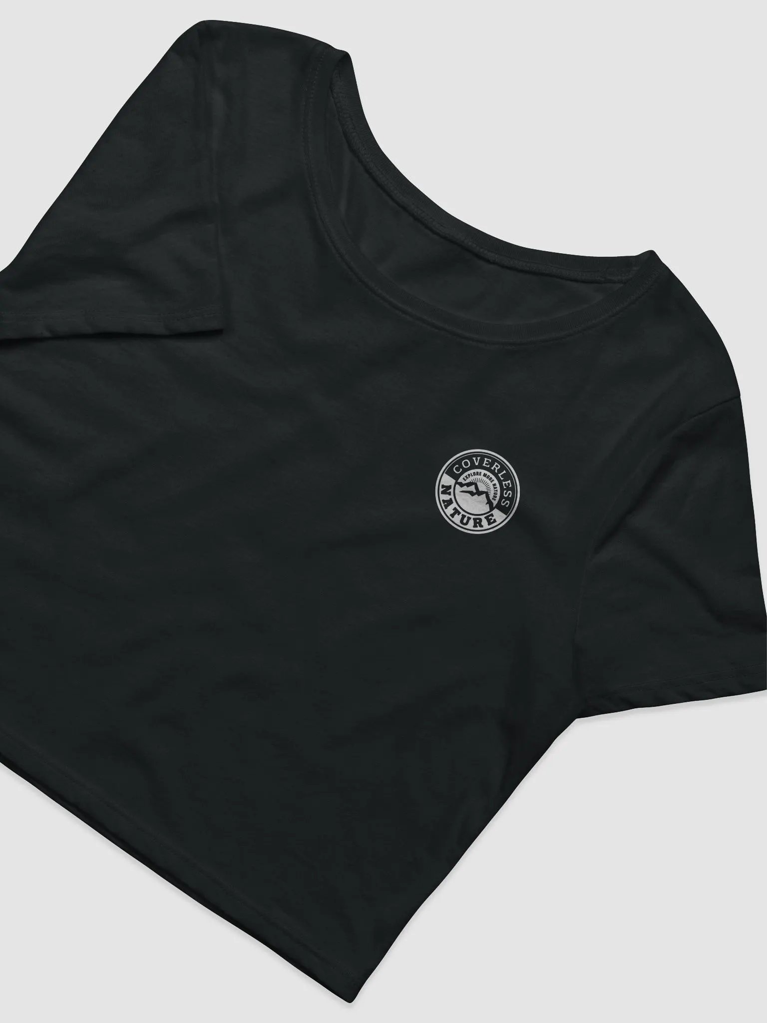 Mountain Emblem Crop Tee product image (5)
