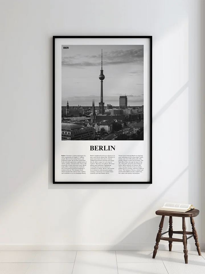 Berlin 01 Newspaper Poster product image (2)