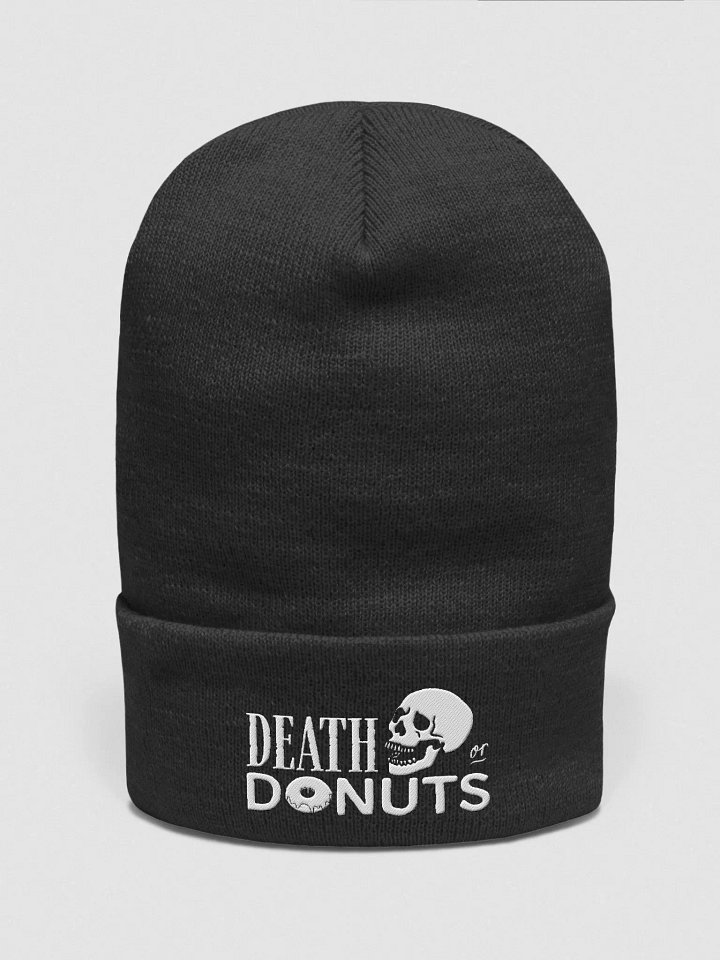 Death and Donuts Beanie product image (1)
