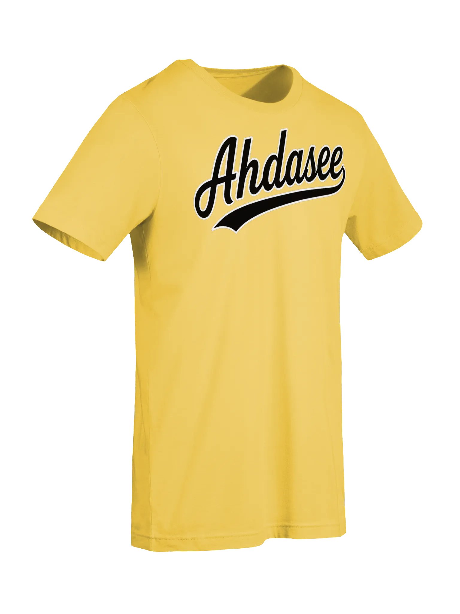 Ahdasee Records Tee - Yellow product image (5)