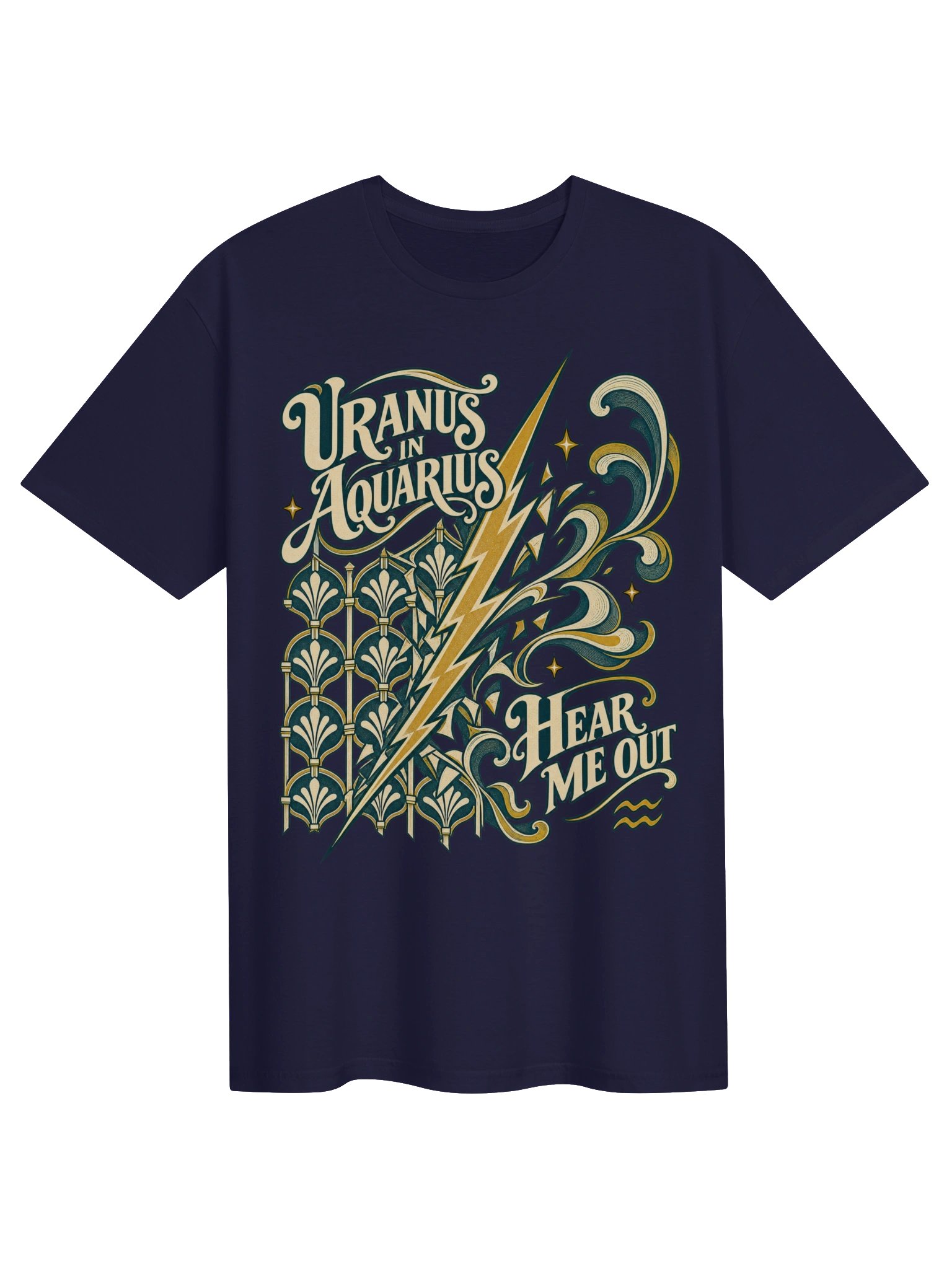 Uranus in Aquarius Hear Me Out Tee product image (1)