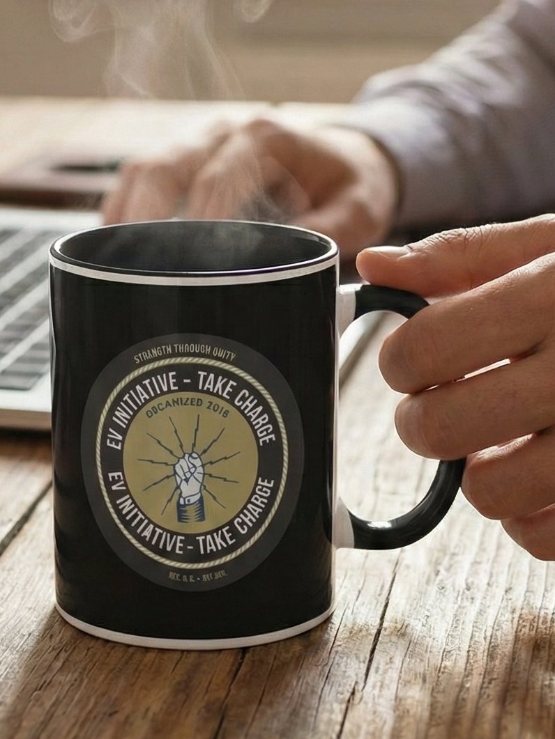 “Initiative Seal Mug – Strength Through Unity” product image (1)