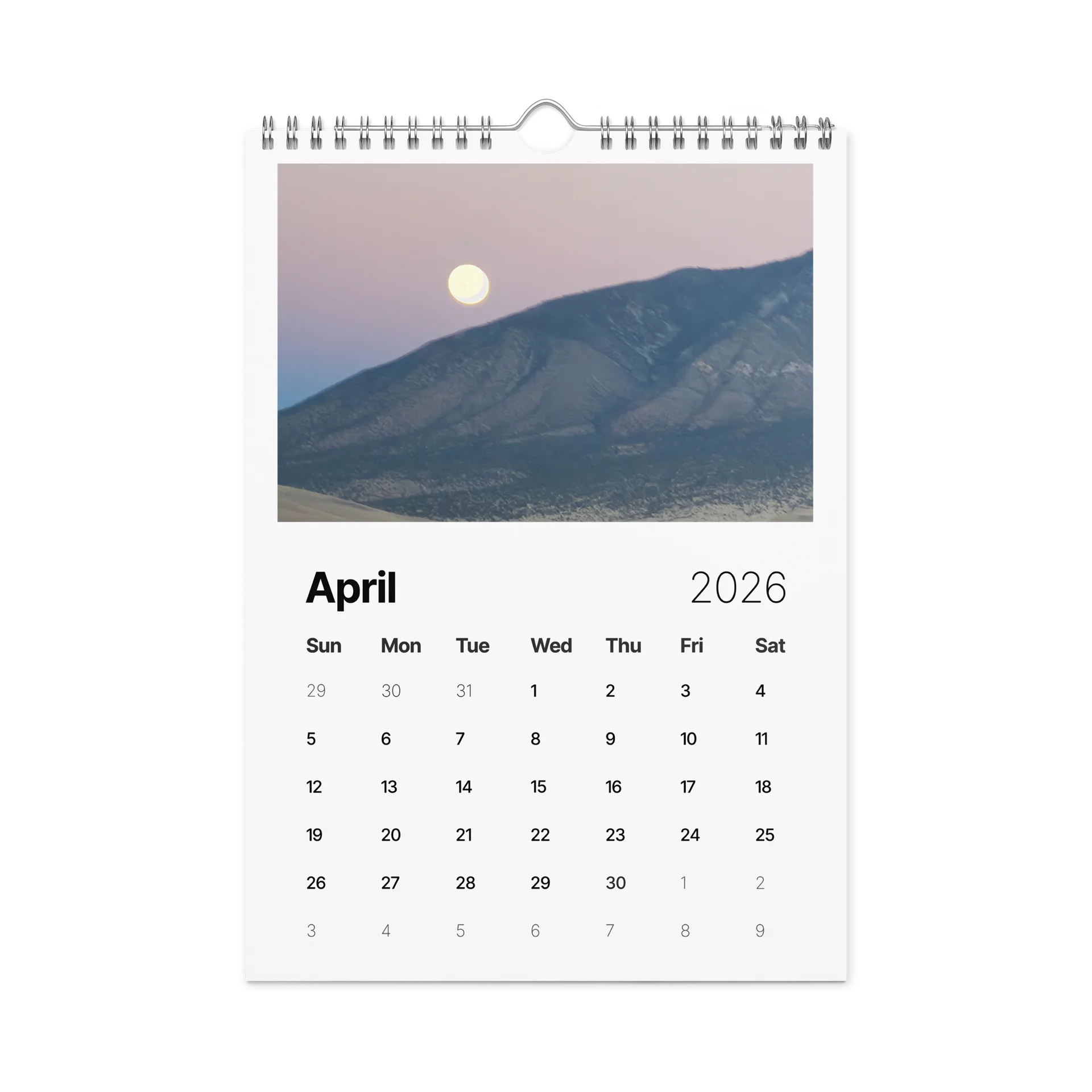 Valley of Fires Wall calendar product image (1)